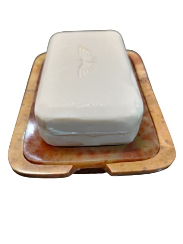 Stone Soap Case Dish with Water Dispenser Lid