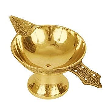 Brass Lakhmi Pooja Deepak