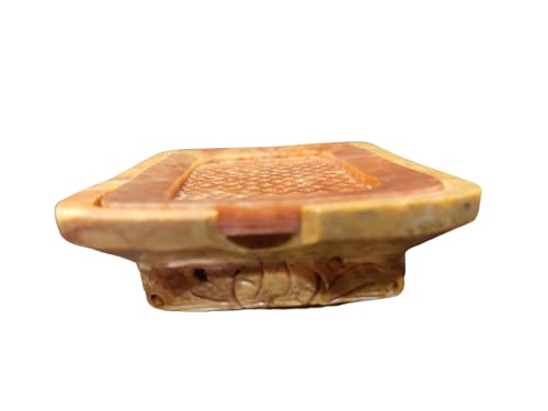 Stone Soap Case Dish with Water Dispenser Lid