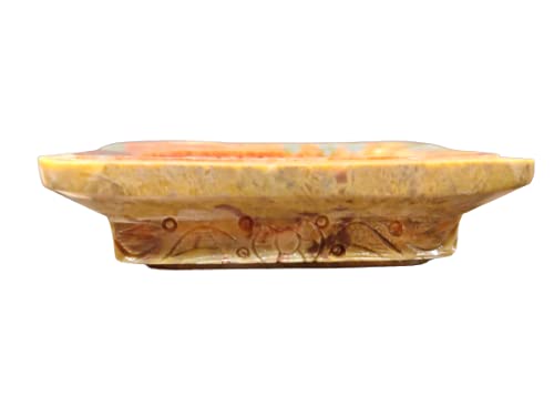Stone Soap Case Dish with Water Dispenser Lid