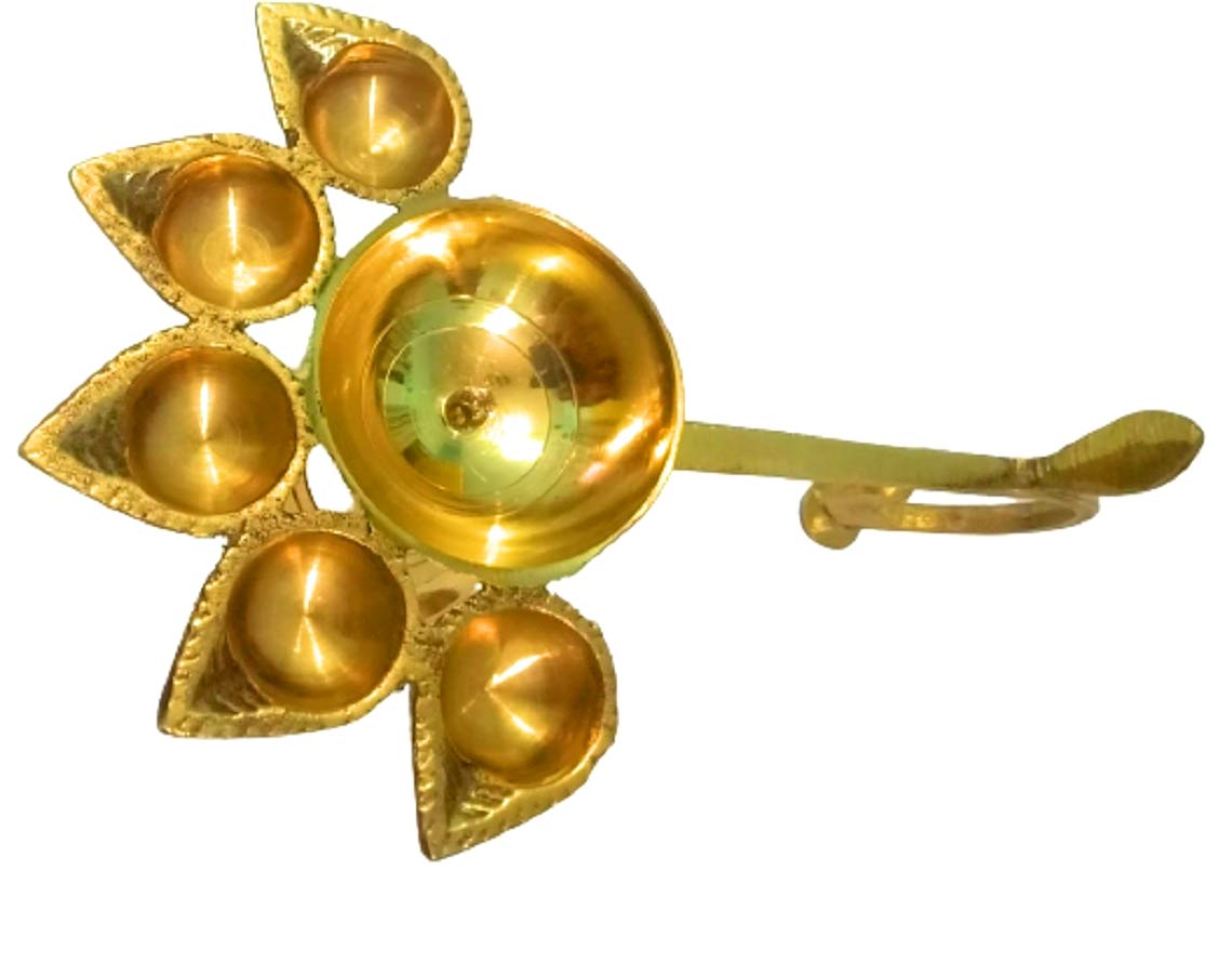 Brass Panch Aarti Deepak