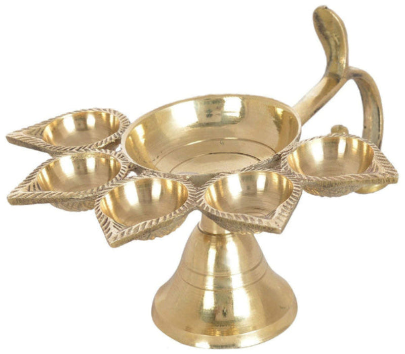Brass Panch Aarti Deepak